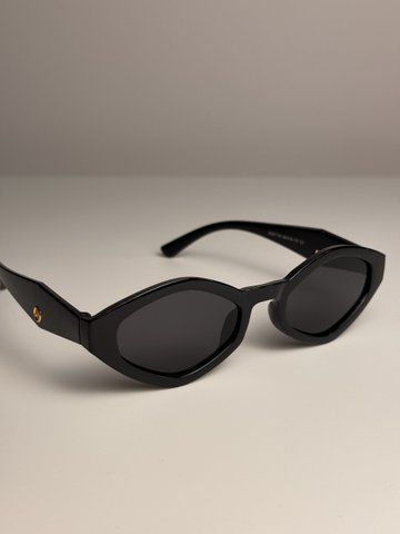 Жіночі Сонцезахисні Окуляри Tiffany чорна оправа/чорні (UV400) арт.00204 00204 фото